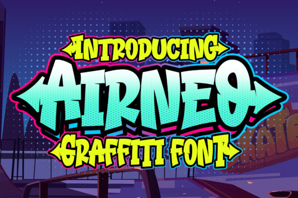 A Graffiti Display Font For Thoughtful Editorial Design