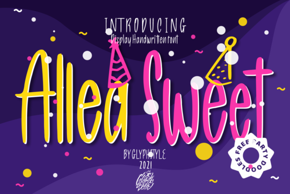 Allea Sweet: The Charming Display Font for Crafters