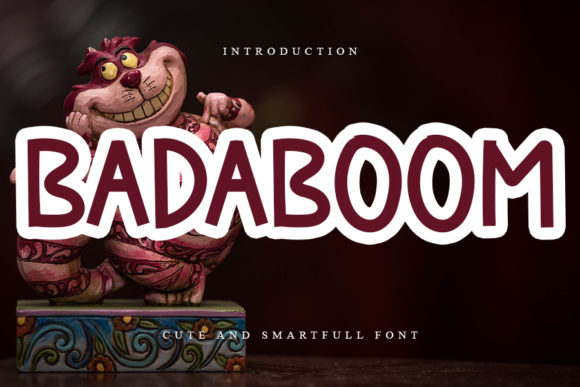 Badaboom: A Clean Display Font for Small Business Brands