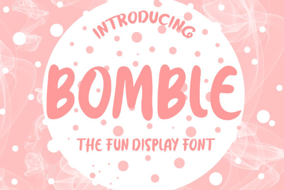 Bomble: The Cute Display Font Crafters Love