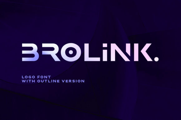 Brolink: A Display Font for Modern Editorial Design
