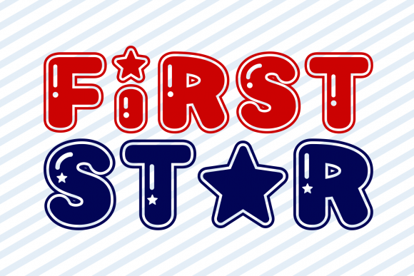 First Star: A Stellar Display Font for Campaigns