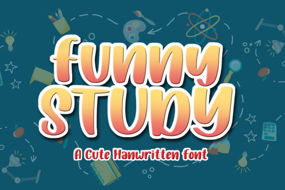 Funny Study: A Cute Playful Display Font for Branding