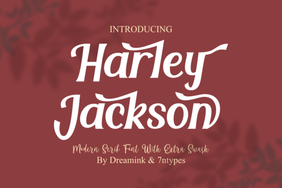 Harley Jackson: A Refined Display Font for Modern Web Design