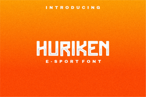 Huriken: A Bold Display Typeface for Editorial Design