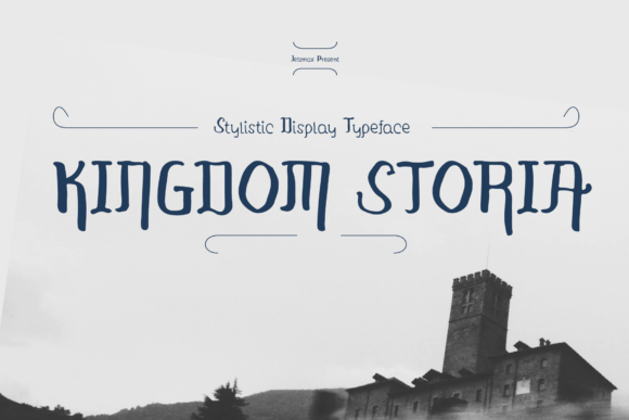 Kingdom Storia: A Display Font That Commands Attention