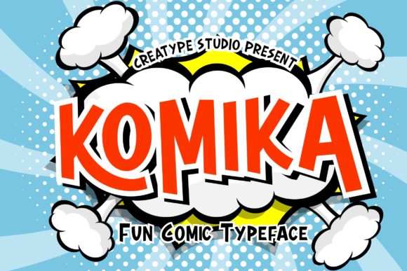 Komika: A Standout Display Font for Campaign Headlines