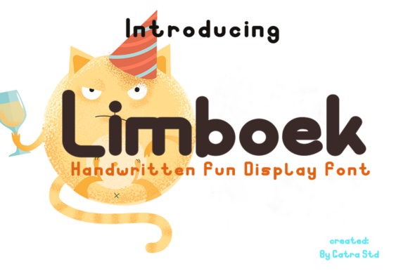 Limboek: A Vintage Display Typeface for Editorial Design