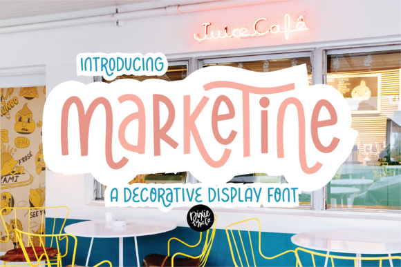 Marketine: A Display Font That Makes Your Brand Stand Out