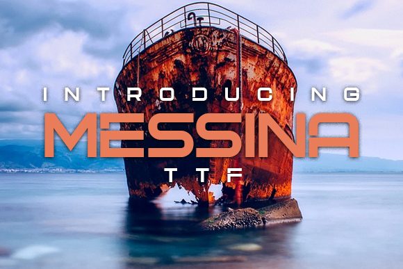 Messina: A Sharp Display Font for Modern Web Design