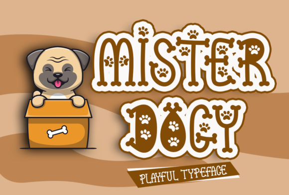 Mister Dogy: A Quirky Display Font for Web Creators