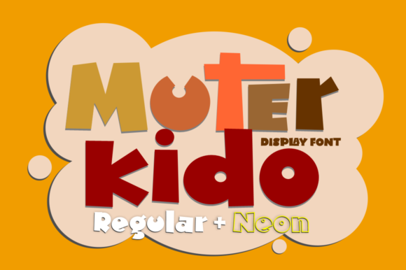 Muter Kido: A Bold Display Font That Commands Attention