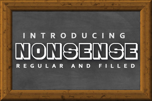 Nonsense: A Display Font That Powers Campaign Visuals