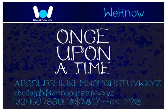 Once Upon a Time: A Fairy Tale Display Font Worth Trying