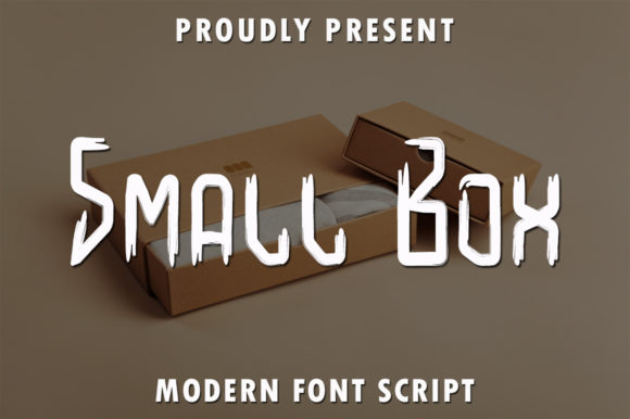 Small Box: A Quirky Display Font for Editorial Design
